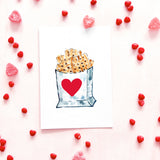 French Fry Valentine Card