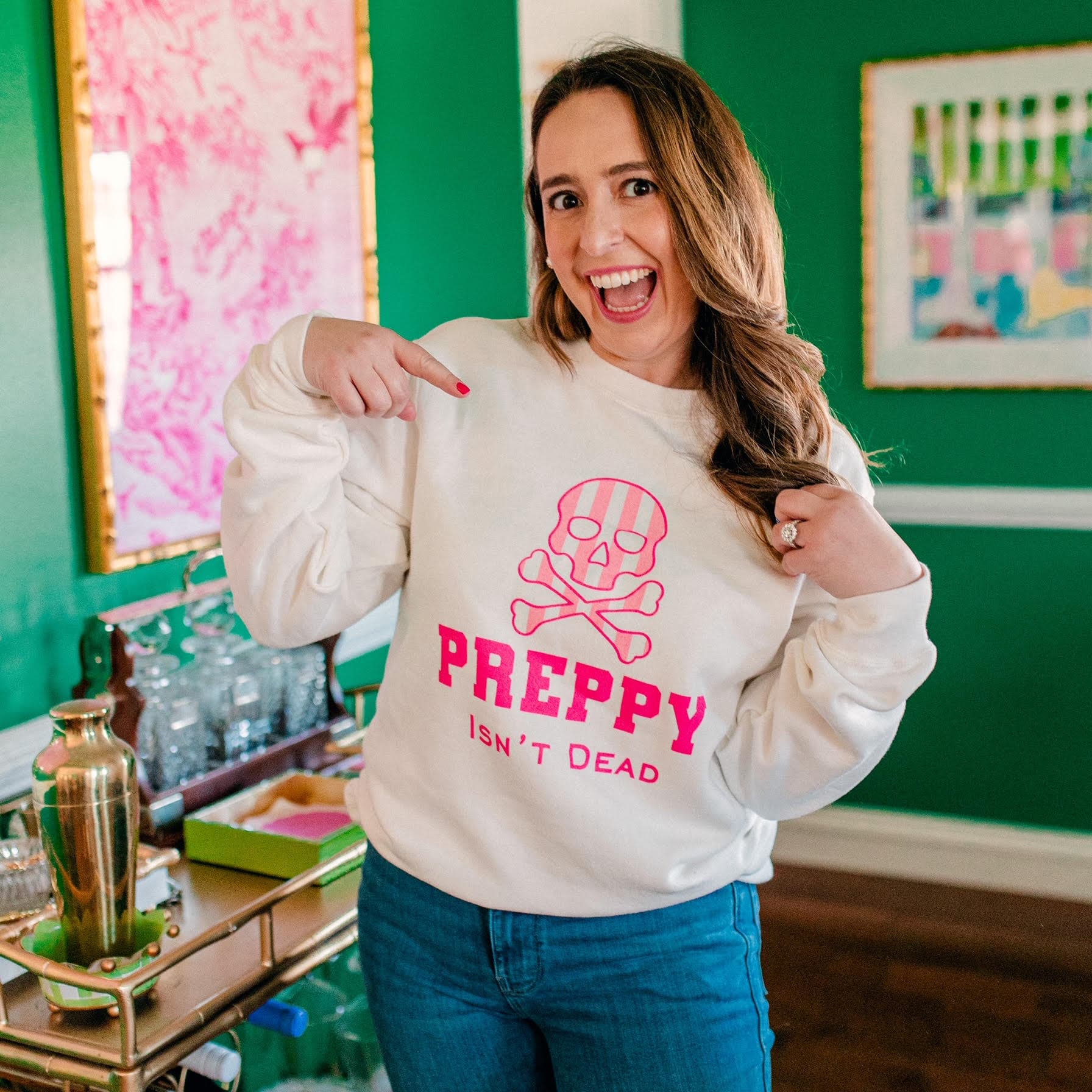 Preppy Isn't Dead Pullover Sweatshirt – The Preppy Podcast